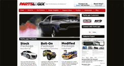 Desktop Screenshot of partslogix.com